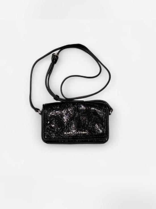 Marc Jacobs Handbags - Marc Jacobs Patent Leather Black Crossbody Mini Bag